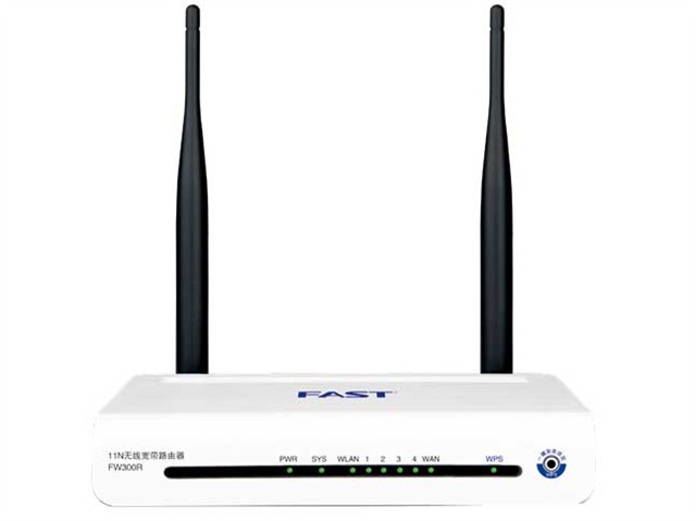 FASTFW300R无线路由器 性能与设计兼备的家庭网络利器